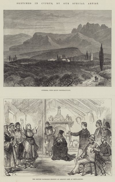 Sketches in Cyprus by Sir John Charles Robinson